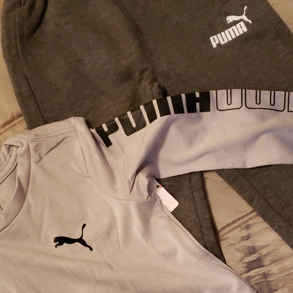NWT Puma Performance Tee & Jogger Set Size 4 - Picture 3 of 3